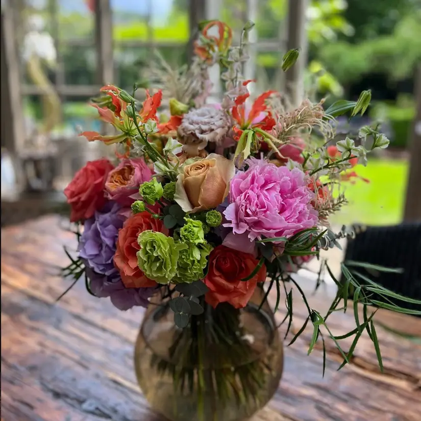 Fris compact bloemen abonnement Pasmans Bloemen